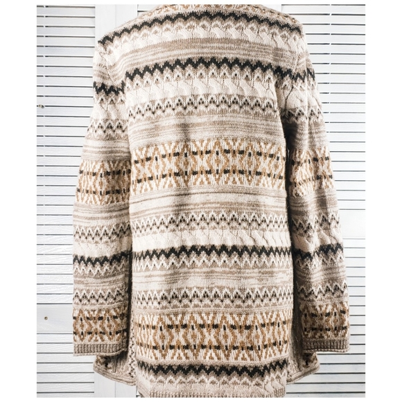 J. Jill Wool & Alpaca Waterfall Open Cardigan XS - Picture 3 of 7